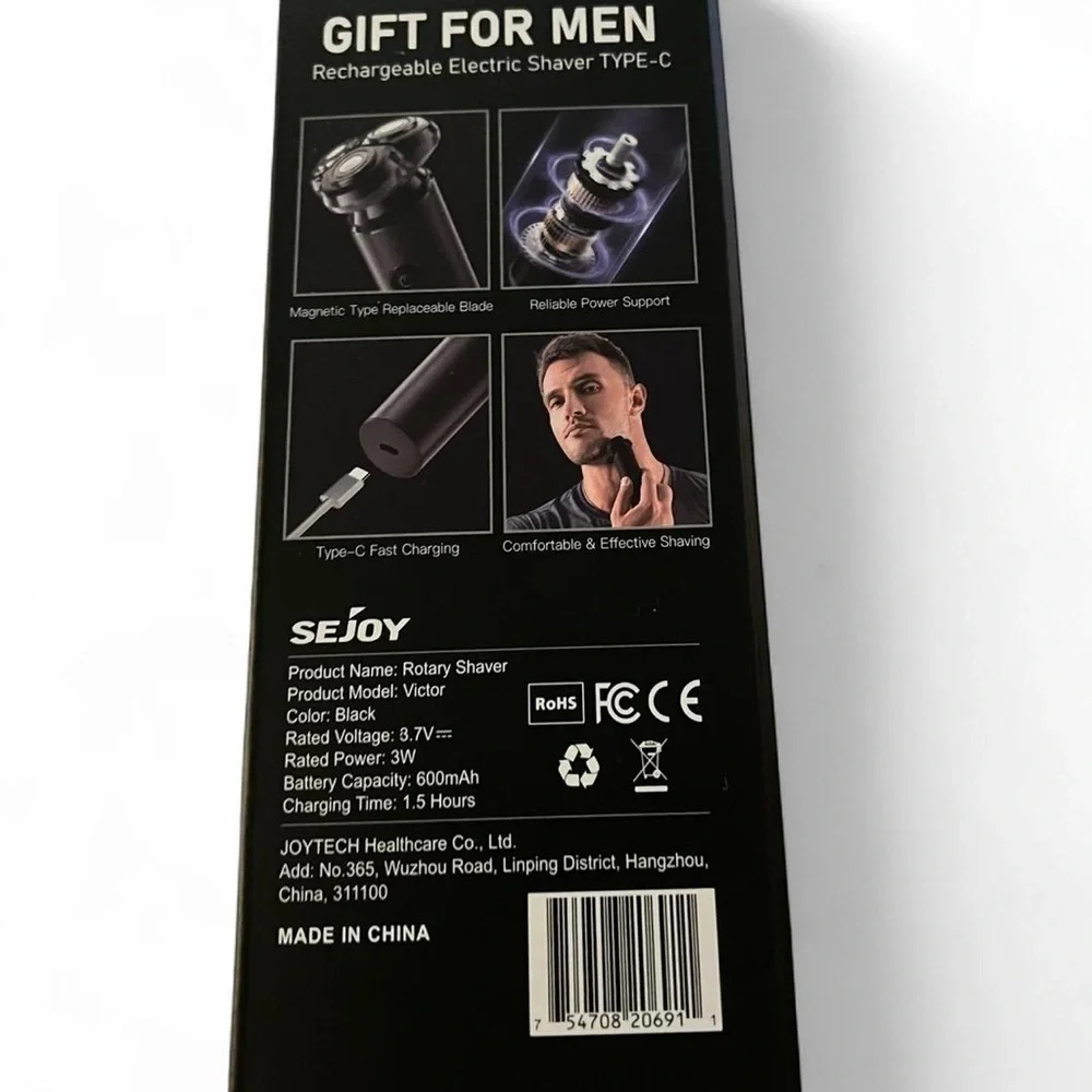 Sejoy Black Electric Shaver​​